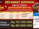 Bukti Pembayaran Lunas Jackpot 80jt dan 70jt tgl 26 - Maret - 2026